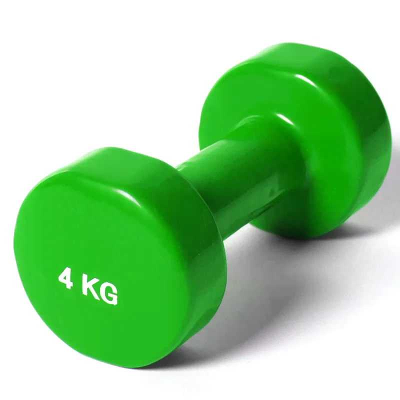 Гантель Sportex виниловая York 4,0 кг B35019 зеленая-0
