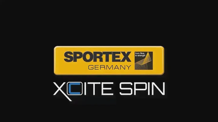 SPORTEX X-CITE SPIN Detailansicht und Biegekurven