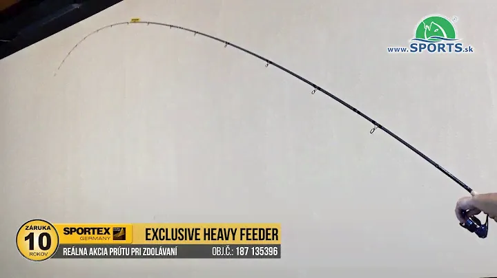 TEST akcie feeder prútu SPORTEX Exclusive HEAVY Feeder (obj. č. 187 135396)
