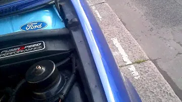 fiesta zetec s mk5 with sportex exhaust
