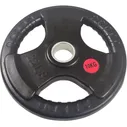 Диск обрезиненный 10 кг Sportex (d26 мм) E36834 чёрный
