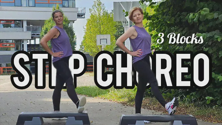 Step Aerobic Choreo // 3 Blocks // Irina Bremen Fitpoint // Степ хореография