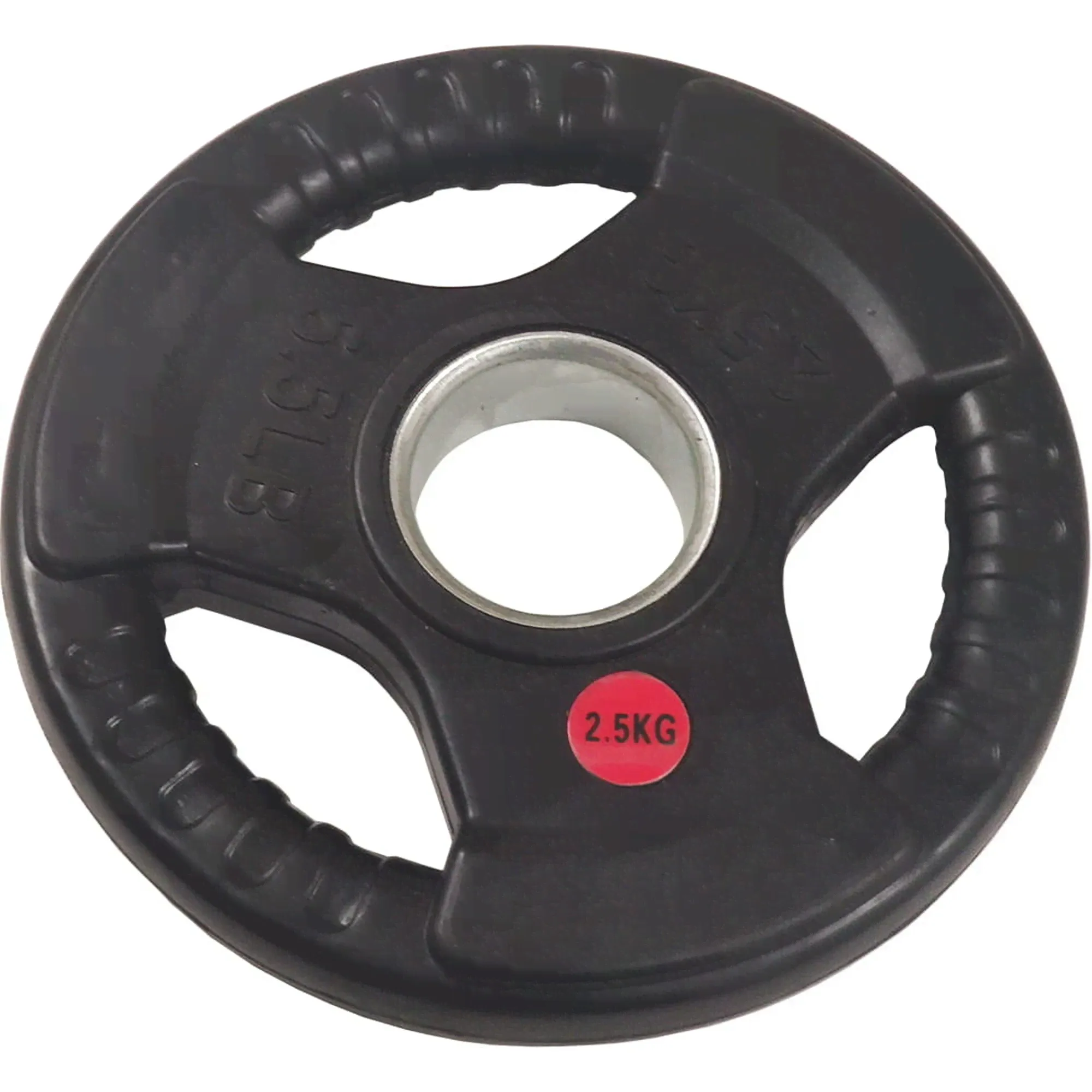 Диск обрезиненный 2,5 кг Sportex (d26 мм) E36832 чёрный