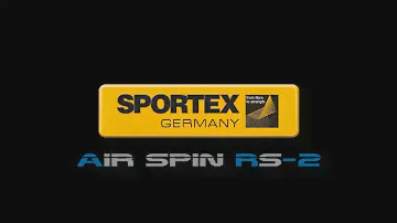 SPORTEX AIRSPIN RS-2 Detailansicht und Biegekurven